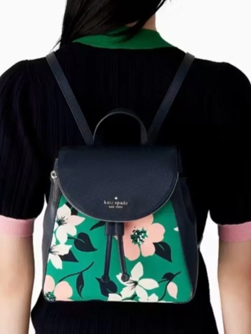 Kate Spade Leila Medium Backpack in Lily Blooms